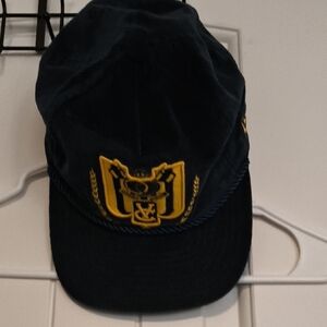 9fifty Dark Blue Hat with Yellow Detailing